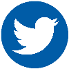 Ce bouton de couleur bleu avec le logo blanc de Twitter renvoie, dans un nouvel onglet, vers le compte Twitter de l'AMRF