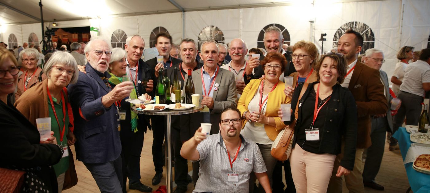 Photo de l'apéritif des Régions