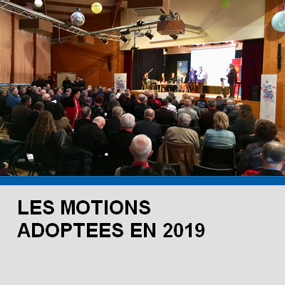 Image illustrative - Les motions adoptées en 2019 - Ouvre dans un nouvel onglet le fichier