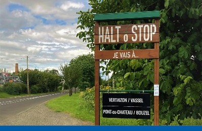 Image mise en avant - BILLOM (63) Se lance dans l'auto-stop moderne en collaborant avec Halt o stop
