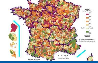 Image mise en avant - Les chiffres exclusifs du manque de médecins