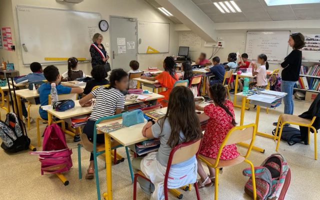 Photo - Dominique Chapuis présente fonction école