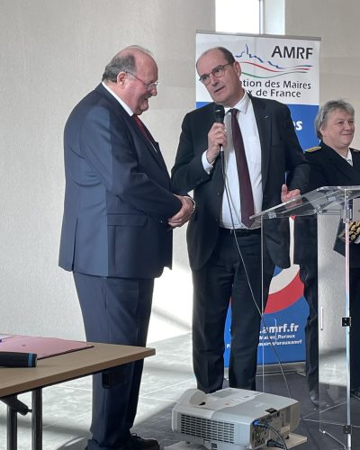 Photo de la remise des médailles - Michel Fournier