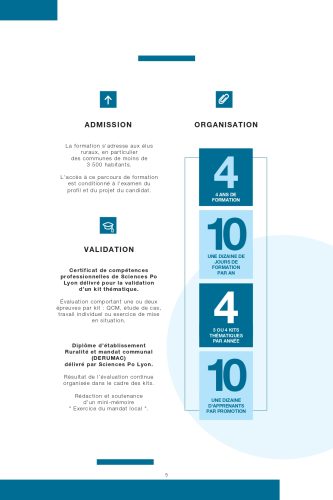 Plaquette de présentation - Diplôme d'établissement - DERUMAC - Ruralité & mandat communal - Une formation diplômante pour les élus ruraux