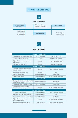 Plaquette de présentation - Diplôme d'établissement - DERUMAC - Ruralité & mandat communal - Une formation diplômante pour les élus ruraux