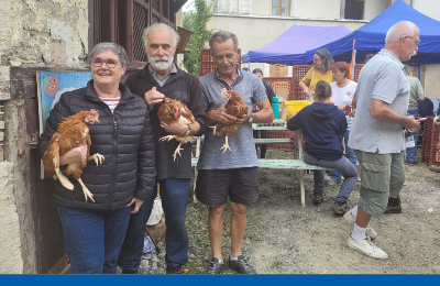 Image mise en avant - POUZAC (65) - Donne une seconde vie aux poules
