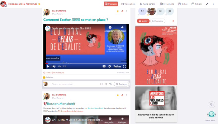 Image de la plateforme - Tour de France ERRE