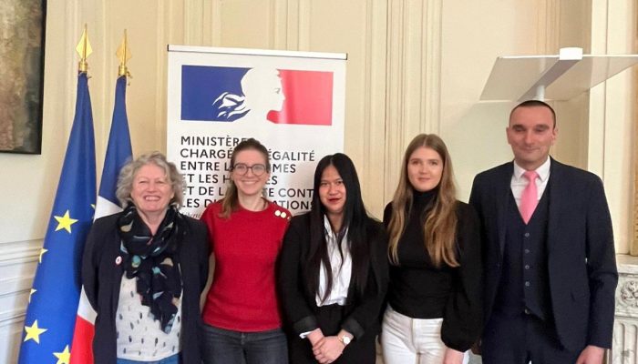 Photo de la rencontre avec la Ministre
